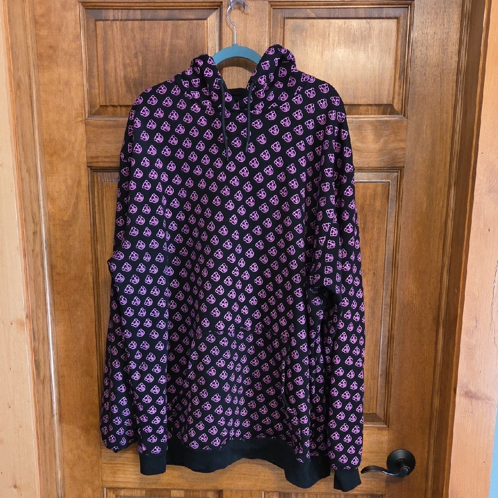 EUC Shane Dawson Killer Merch Black And Pink Pig Hoodie Size 4XL